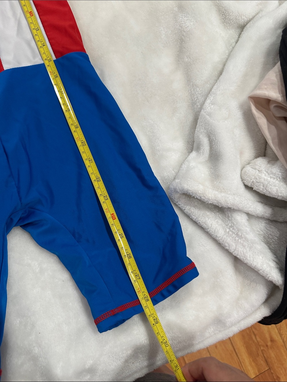 Disney Kids Blue & Red Captain Star Costume Hoodie Romper - Picture 5 of 9